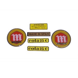 ANAGRAMA MONTESA COTA 25 C...