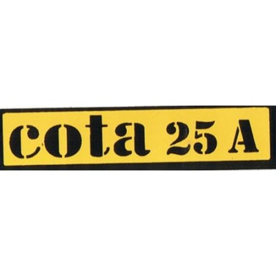 ANAGRAMA DEPOSITO MONTESA COTA 25A