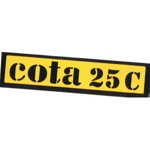 ANAGRAMA DEPOSITO COTA 25C